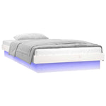 Sengeramme Med Led Hvit 75X190 Cm Small Single Heltre