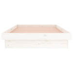 Sengeramme Med Led Hvit 90X190 Cm Single Heltre