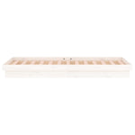 Sengeramme Med Led Hvit 90X190 Cm Single Heltre