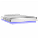 Sengeramme Med Led Hvit 120X190 Cm Small Double Heltre
