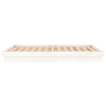 Sengeramme Med Led Hvit 120X190 Cm Small Double Heltre