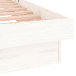Sengeramme Med Led Hvit 120X190 Cm Small Double Heltre