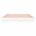 Sengeramme Med Led Hvit 140X190 Cm Heltre