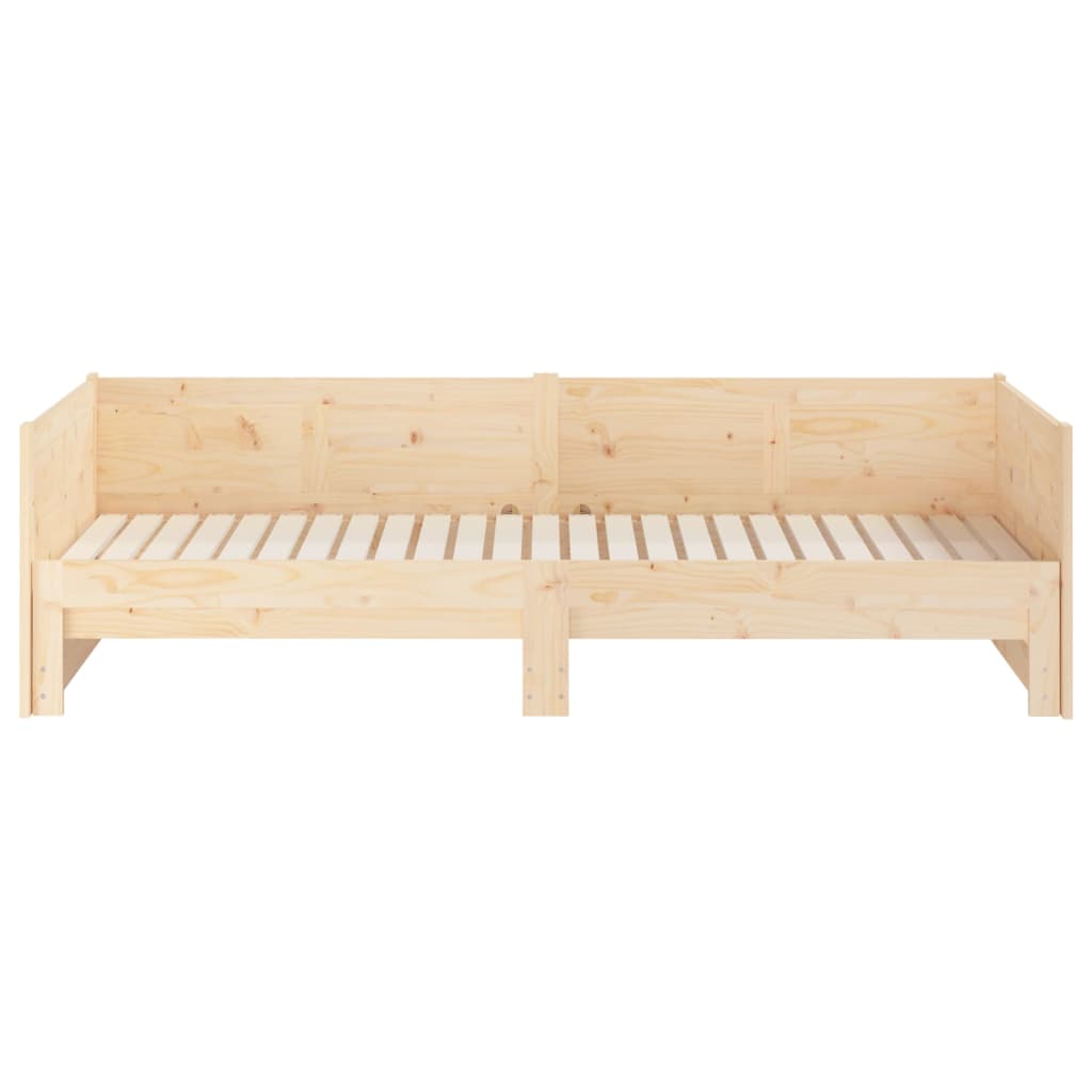 Uttrekkbar Dagseng Heltre Furu 2X(80X200) Cm