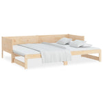Uttrekkbar Dagseng Heltre Furu 2X(90X190) Cm