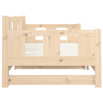 Uttrekkbar Dagseng Heltre Furu 2X(90X190) Cm