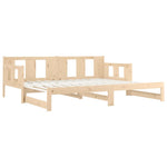 Uttrekkbar Dagseng Heltre Furu 2X(90X190) Cm