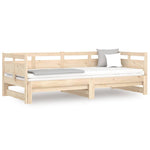 Uttrekkbar Dagseng Heltre Furu 2X(90X190) Cm
