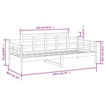 Dagseng Heltre Furu 90X190 Cm