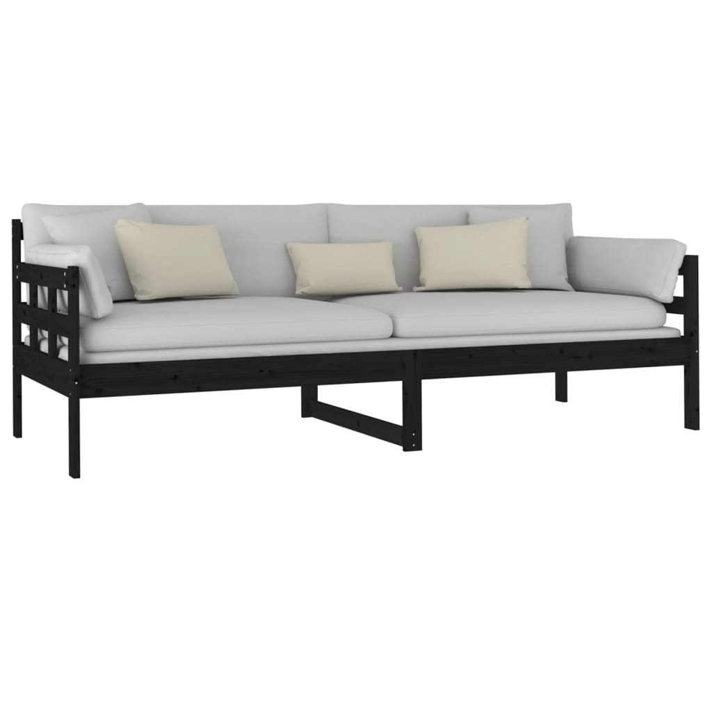 Dagseng Svart Heltre Furu 80X200 Cm