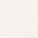 Dagseng Uten Madrass Hvit 80X200 Cm Heltre Furu