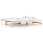 Uttrekkbar Dagseng 2X(90X190) Cm Heltre Furu