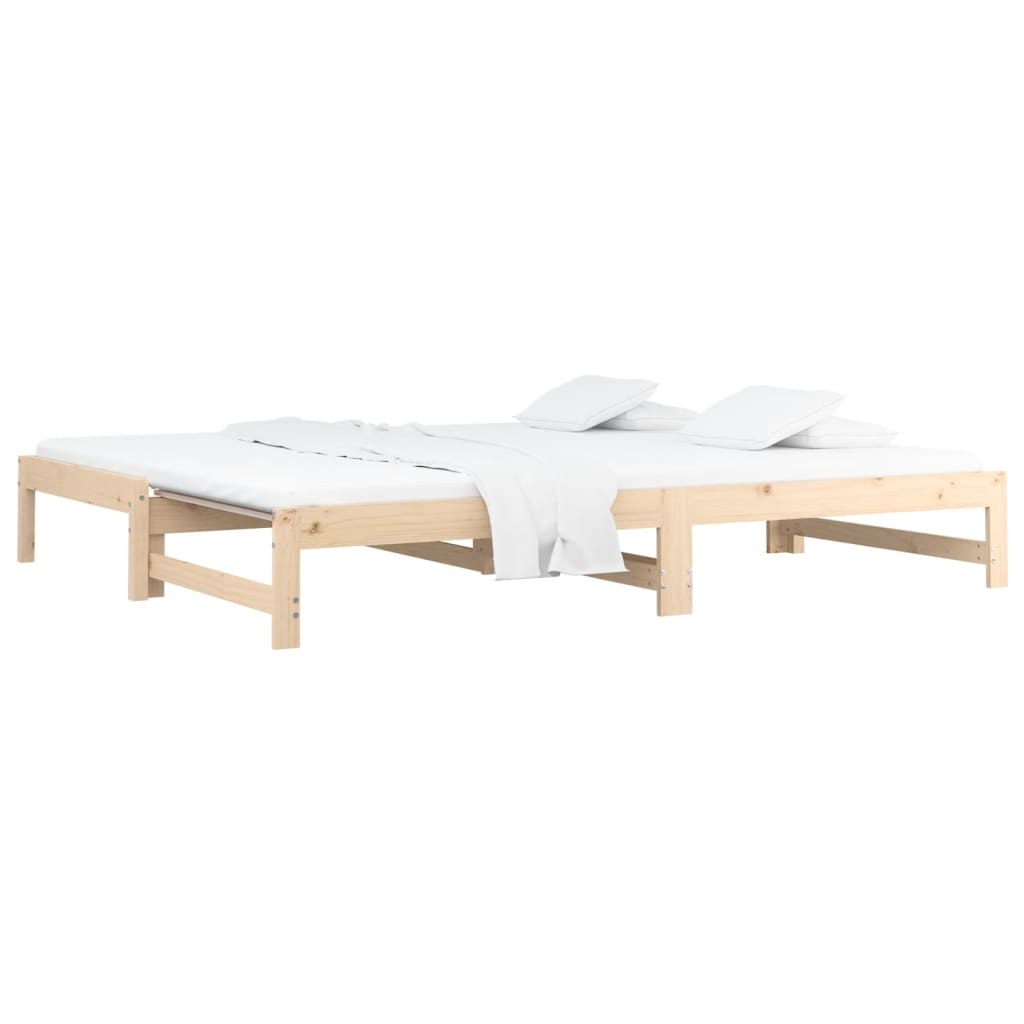 Uttrekkbar Dagseng 2X(90X190) Cm Heltre Furu