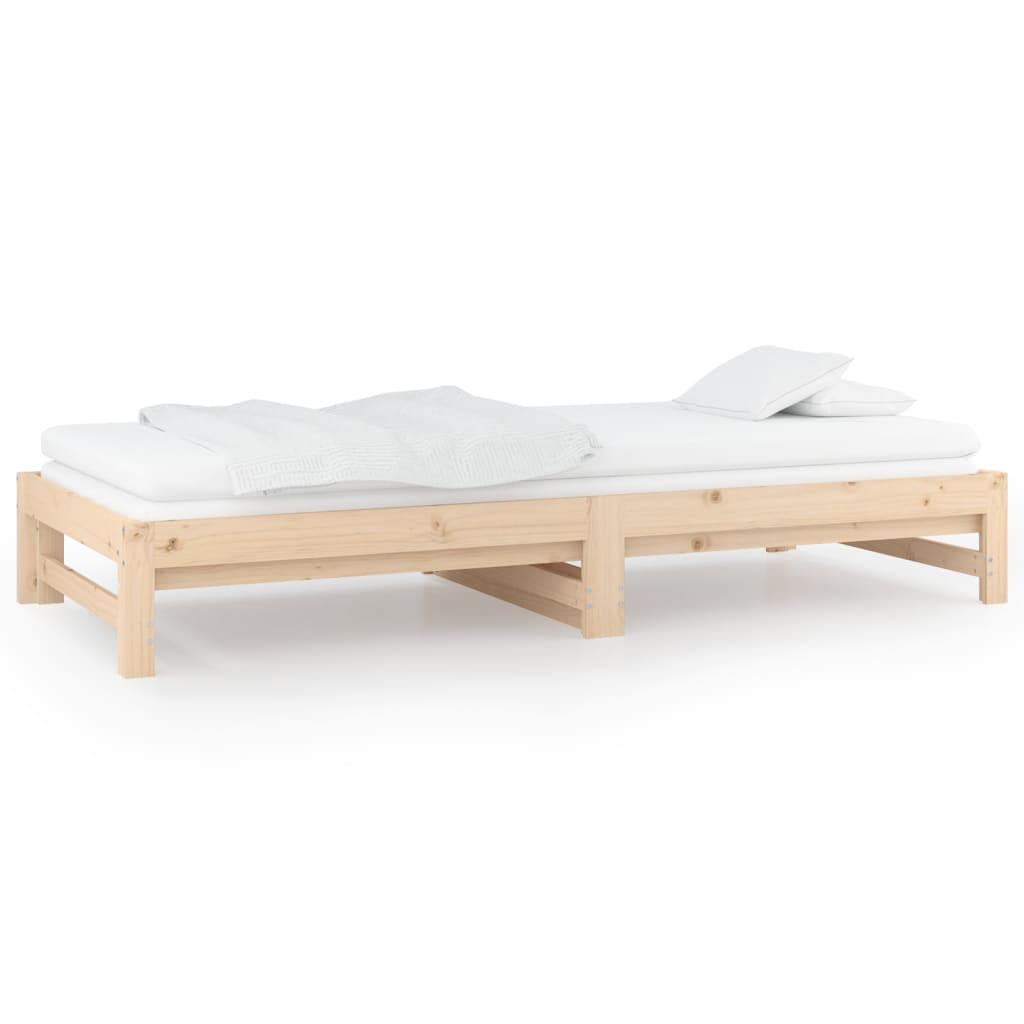 Uttrekkbar Dagseng 2X(90X190) Cm Heltre Furu