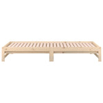 Uttrekkbar Dagseng 2X(90X190) Cm Heltre Furu