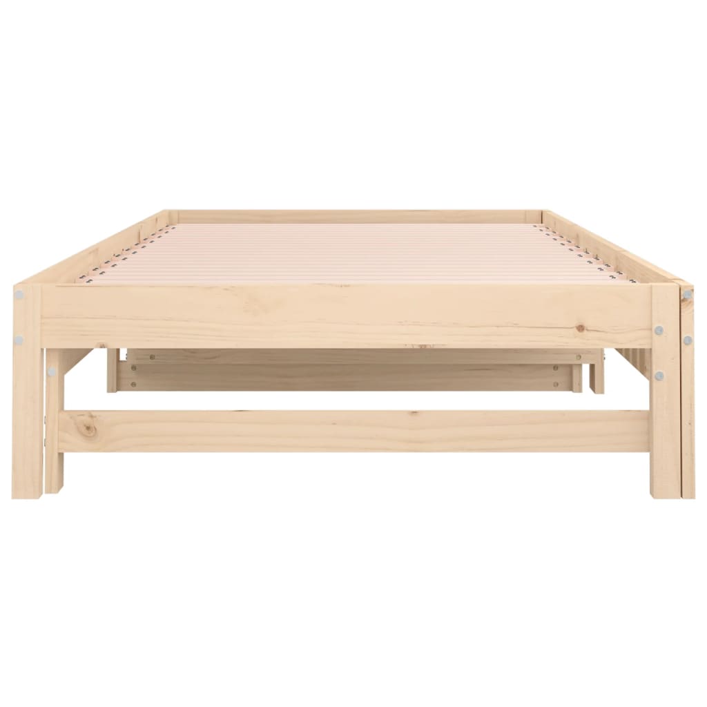 Uttrekkbar Dagseng 2X(90X190) Cm Heltre Furu