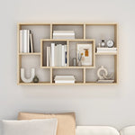 Vegghylle Sonoma Eik 85X16X52,5 Cm Konstruert Tre