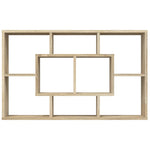 Vegghylle Sonoma Eik 85X16X52,5 Cm Konstruert Tre