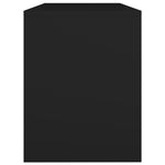 Krakk Til Sminkebord Svart 70X35X45 Cm Konstruert Tre