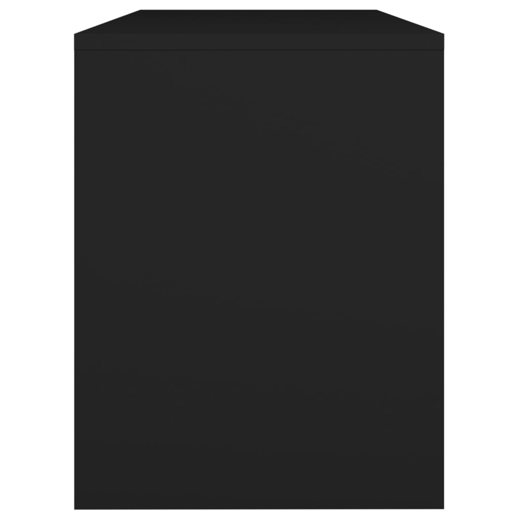 Krakk Til Sminkebord Svart 70X35X45 Cm Konstruert Tre