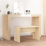 Krakk Til Sminkebord Sonoma Eik 70X35X45 Cm Konstruert Tre
