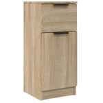 Skjenk Sonoma Eik 30X30X70 Cm Konstruert Tre