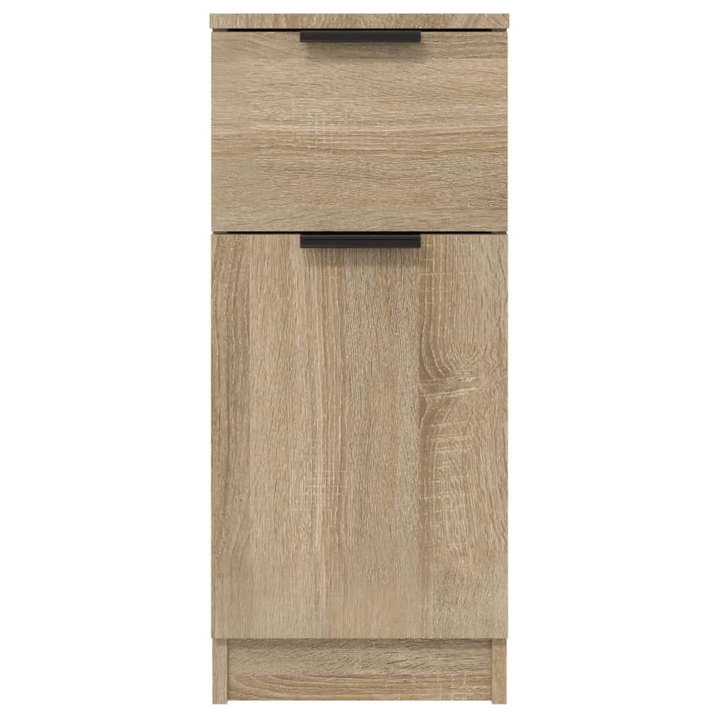 Skjenk Sonoma Eik 30X30X70 Cm Konstruert Tre