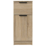 Skjenk Sonoma Eik 30X30X70 Cm Konstruert Tre