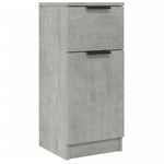 Skjenk Betonggrå 30X30X70 Cm Konstruert Tre
