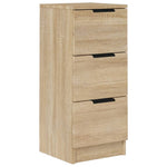 Skjenk Sonoma Eik 30X30X70 Cm Konstruert Tre