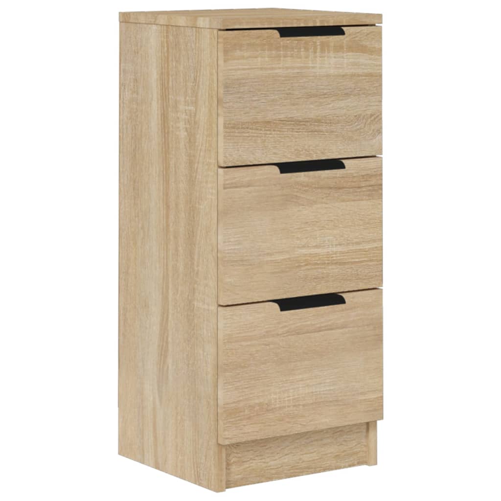 Skjenk Sonoma Eik 30X30X70 Cm Konstruert Tre