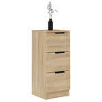 Skjenk Sonoma Eik 30X30X70 Cm Konstruert Tre