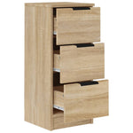 Skjenk Sonoma Eik 30X30X70 Cm Konstruert Tre