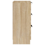 Skjenk Sonoma Eik 30X30X70 Cm Konstruert Tre