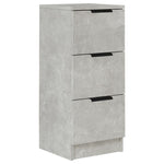 Skjenk Betonggrå 30X30X70 Cm Konstruert Tre