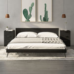 Nattbord 2 Stk Svart 40X36X65 Cm