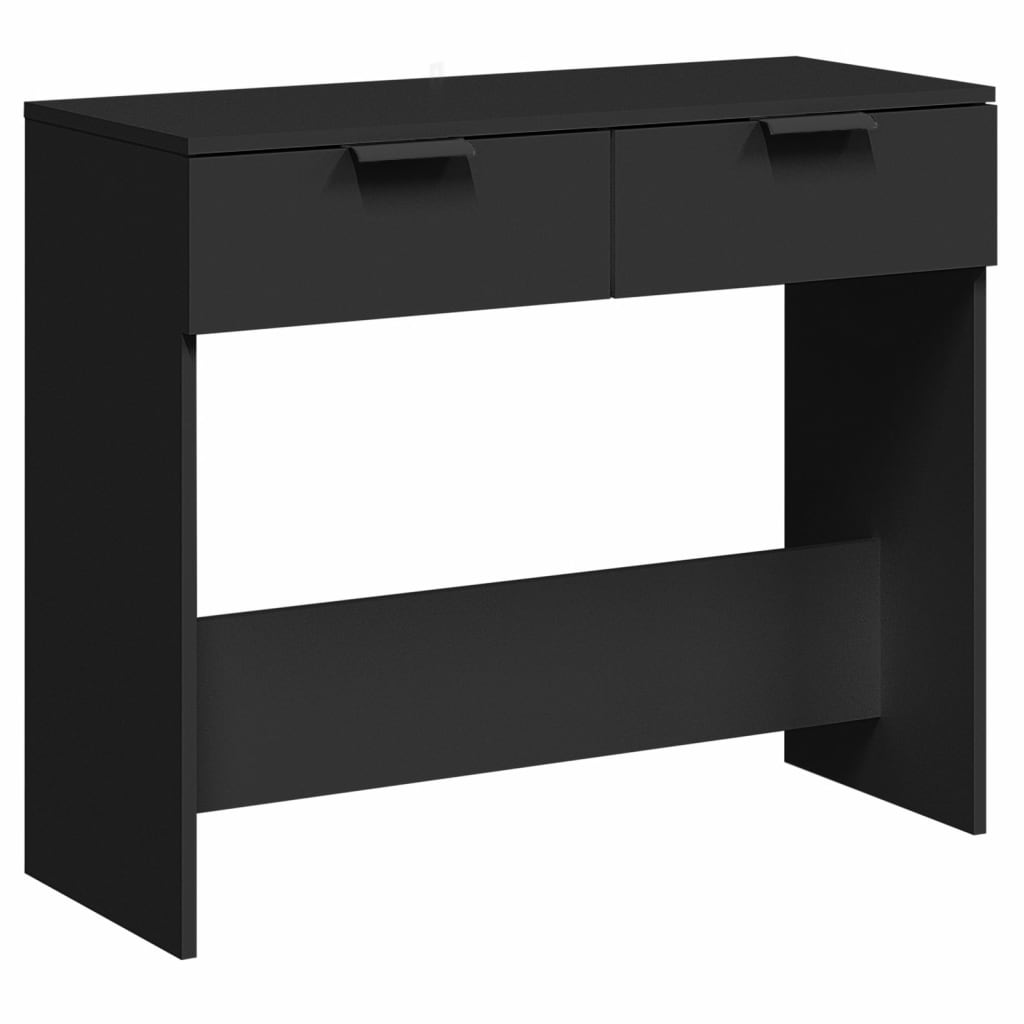Konsollbord Svart 90X36X75 Cm Konstruert Tre