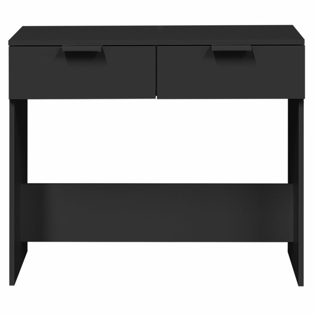 Konsollbord Svart 90X36X75 Cm Konstruert Tre