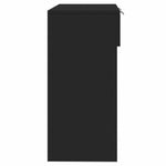 Konsollbord Svart 90X36X75 Cm Konstruert Tre