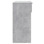 Konsollbord Betonggrå 90X36X75 Cm Konstruert Tre