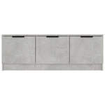 Tv-Benk Betonggrå 102X35X36,5 Cm Konstruert Tre