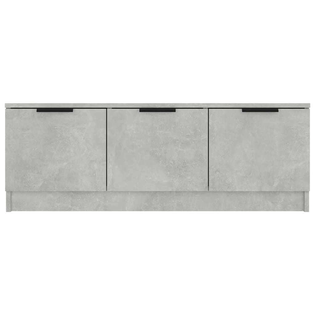 Tv-Benk Betonggrå 102X35X36,5 Cm Konstruert Tre