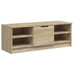 Tv-Benk Sonoma Eik 102X35,5X36,5 Cm Konstruert Tre
