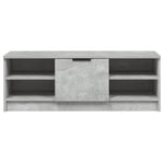 Tv-Benk Betonggrå 102X35,5X36,5 Cm Konstruert Tre
