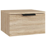 Veggmontert Nattbord Sonoma Eik 34X30X20 Cm