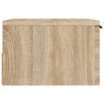 Veggmontert Nattbord Sonoma Eik 34X30X20 Cm