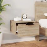 Veggmontert Nattbord Sonoma Eik 34X30X20 Cm