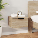 Veggmontert Nattbord Sonoma Eik 34X30X20 Cm