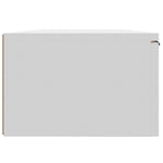 Veggskap Hvit 68X30X20 Cm Konstruert Tre