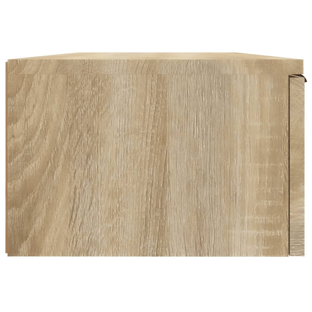 Veggskap Sonoma Eik 68X30X20 Cm Konstruert Tre